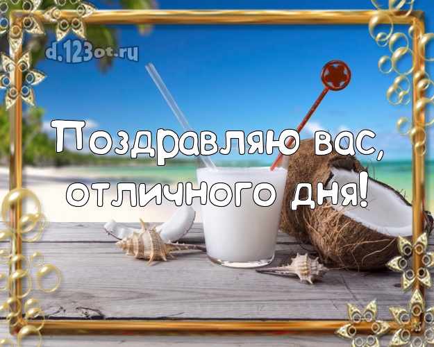 В день рождения! открытка с пальмами для whatsApp, для телеграм, для вконтакте, для фейсбук, для одноклассников!! Скачать онлайн бесплатно для вацап!