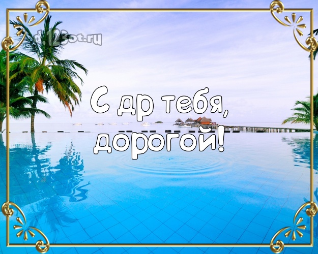 Ко дню рождения! картинка мужчине с фотками отдыха для whatsApp, для telegram, для вк, для фейсбука, для одноклассников! Скачать онлайн бесплатно для вацап!