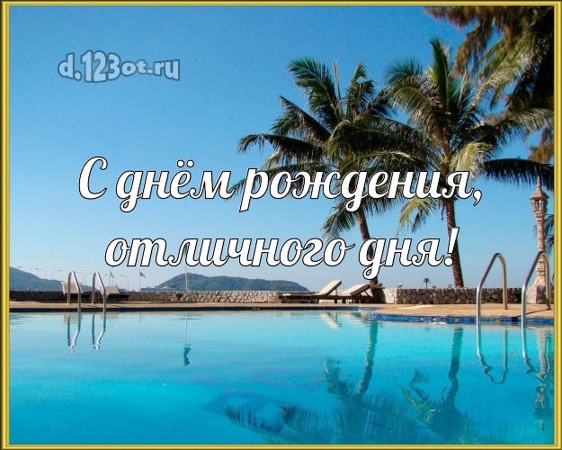 На день рождения! картинка начальнику с экзотикой для вацап, для telegram, для вконтакте, для фейсбука, для одноклассники!! Скачать онлайн бесплатно для вацап!