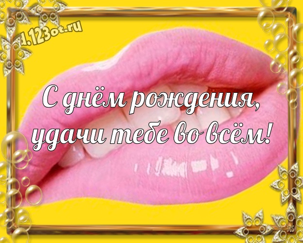 С днём рождения, удачи Тебе во всём! Юморная открытка мужу с мультяшками для whatsApp, для телеграм, для vk, для фейсбука, для одноклассники! Скачать онлайн бесплатно для вацап!