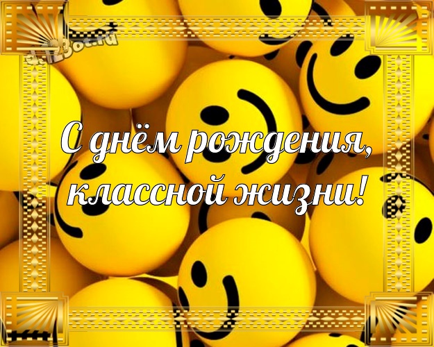 С днём рождения, классной жизни! Юморная картинка прикольному парню с прикольными существами для whatsApp, для telegram, для вк, для фейсбука, для одноклассников! Скачать онлайн бесплатно для вацап!
