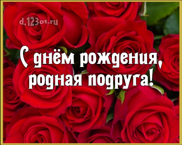 Otkrytka Kartinka S Dnyom Rozhdeniya Rodnaya Podruga Zabavnaya Kartinka Luchshej Podruge S Shikarnymi Rozami Dlya Vatsapa Dlya Telegram Dlya Vk Dlya Fejsbuk Dlya Odnoklassniki Pereslat V Horoshem Kachestve Onlajn Krasivyj Stih Dorogoj