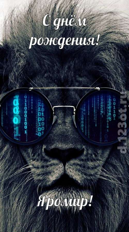 прикольная открытка с днём рождения яромир, скачать онлайн бесплатно на iphone для вацап, поздравление яромир