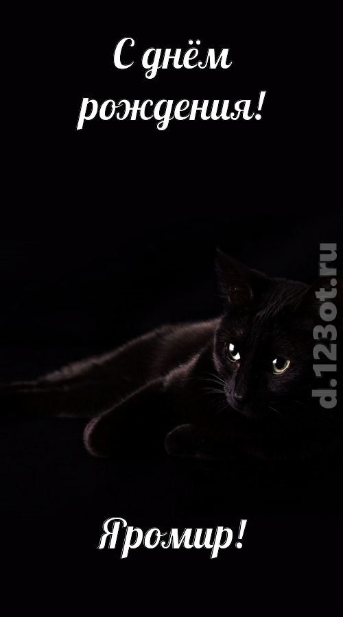 потрясная открытка с днём рождения яромир, скачать онлайн бесплатно на iphone для вацап, поздравление яромир