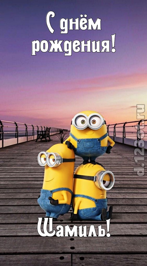 убийственно-отпадная открытка с днём рождения шамиль, скачать онлайн бесплатно на iphone для вацап, поздравление шамиль