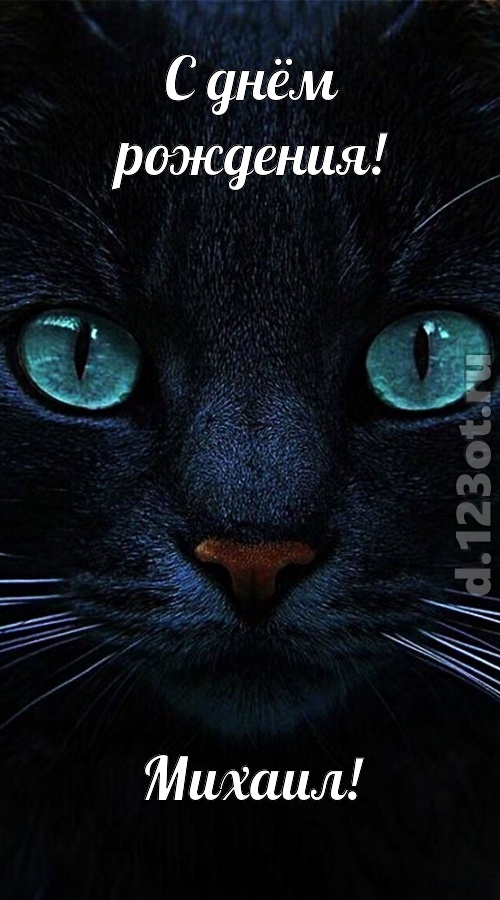 уникальная открытка с днём рождения михаил, скачать онлайн бесплатно на iphone для вацап, поздравление михаил
