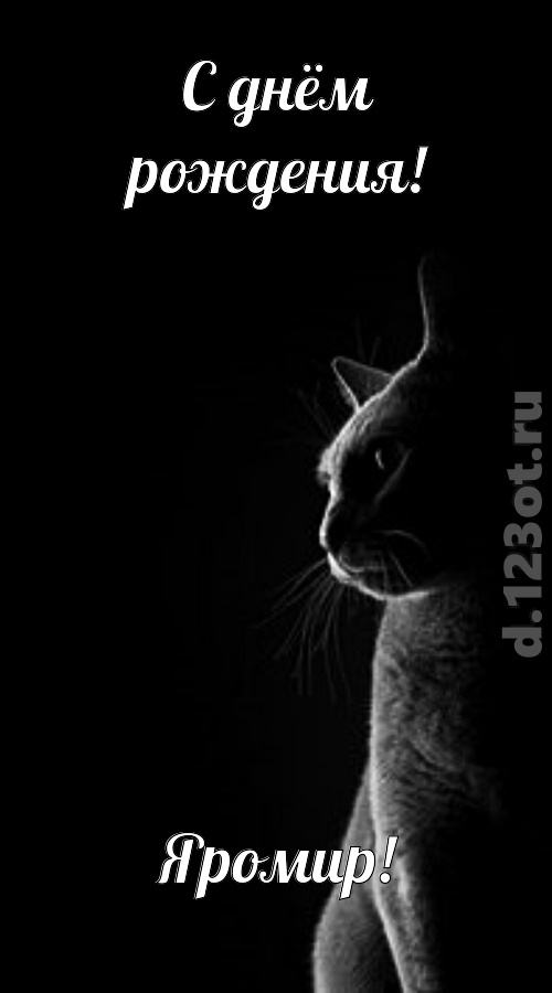 царственная открытка с днём рождения яромир, скачать онлайн бесплатно на iphone для вацап, поздравление яромир