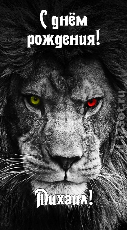 чудодейственная открытка с днём рождения михаил, скачать онлайн бесплатно на iphone для вацап, поздравление михаил