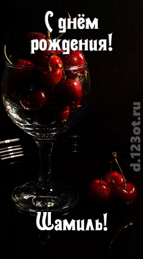 шикующая открытка с днём рождения шамиль, скачать онлайн бесплатно на iphone для вацап, поздравление шамиль