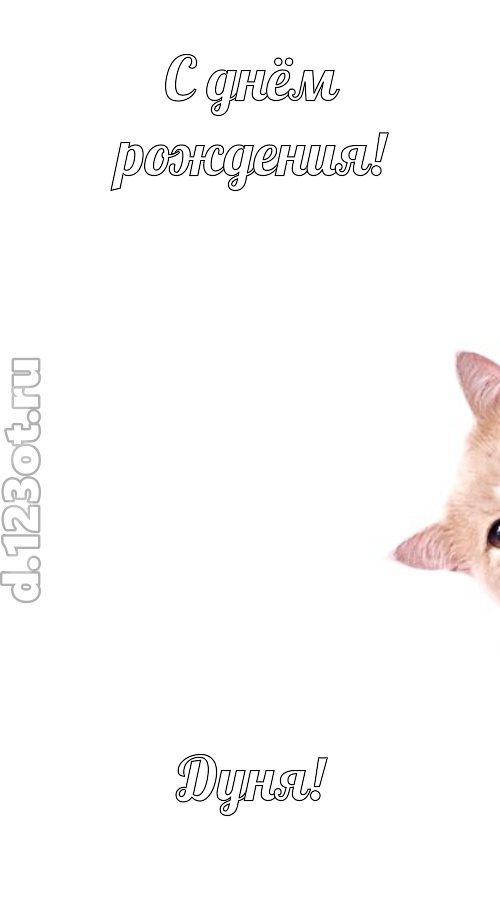 конфетно-мармеладная открытка с днём рождения дуня, скачать онлайн бесплатно на iphone для вацап, поздравление дуня