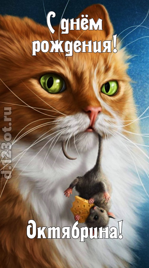 красивая открытка с днём рождения октябрина, скачать онлайн бесплатно на iphone для вацап, поздравление октябрина