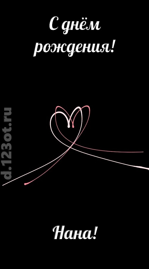 новая открытка с днём рождения нана, скачать онлайн бесплатно на iphone для вацап, поздравление нана