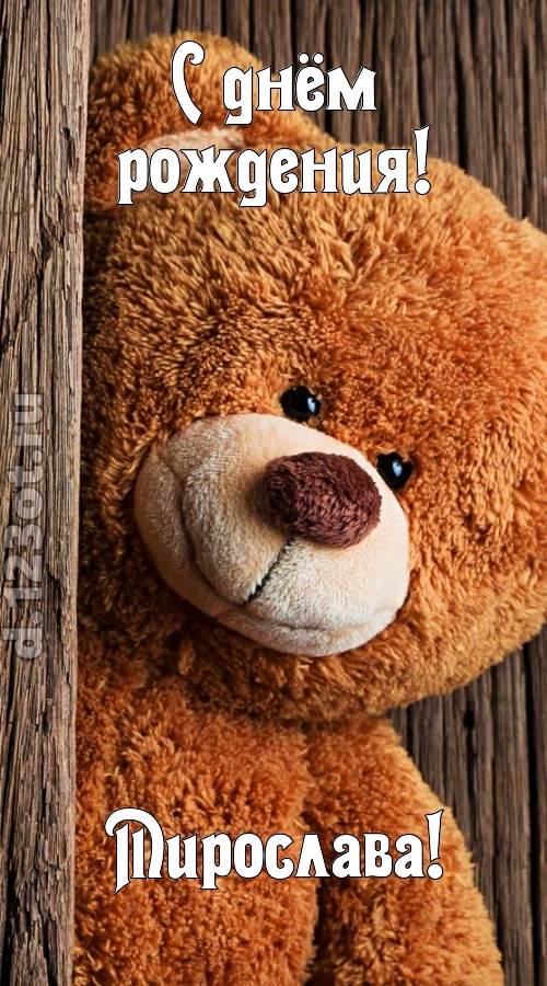 миниатюрная открытка с днём рождения мирослава, скачать онлайн бесплатно на iphone для вацап, поздравление мирослава