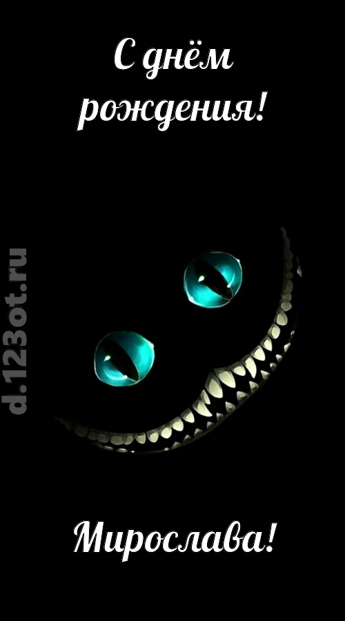 модная открытка с днём рождения мирослава, скачать онлайн бесплатно на iphone для вацап, поздравление мирослава