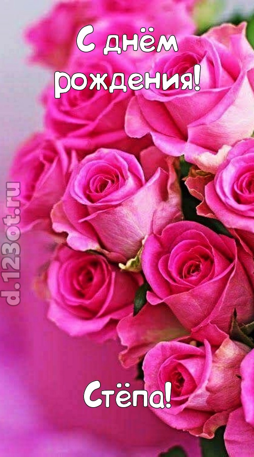 незабываемая открытка с днём рождения стёпа, скачать онлайн бесплатно на iphone для вацап, поздравление стёпа