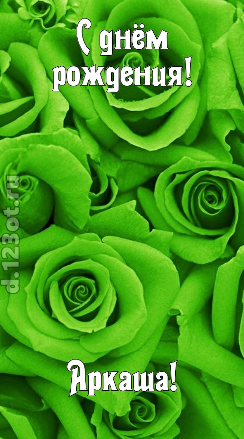 незаурядная открытка с днём рождения аркаша, скачать онлайн бесплатно на iphone для вацап, поздравление аркаша