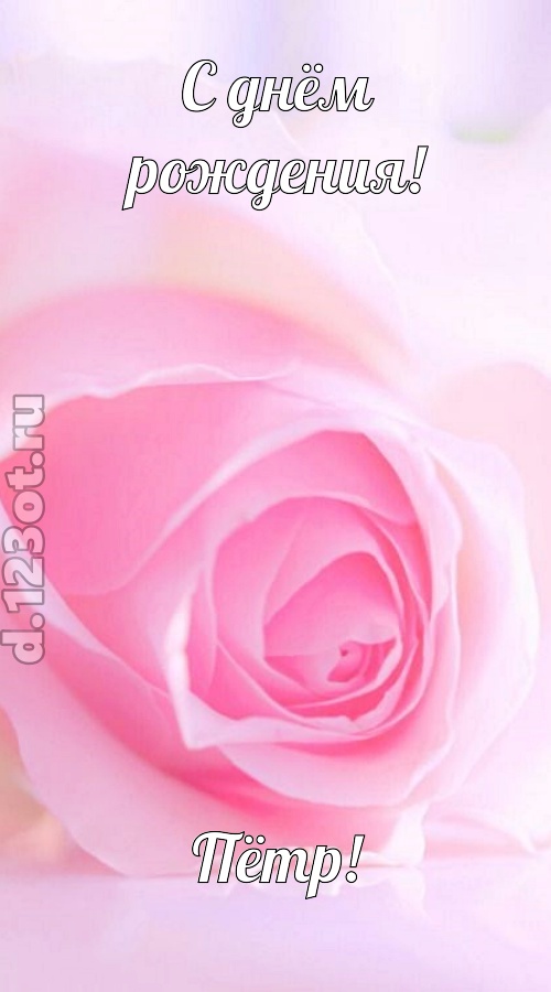 неординарная открытка с днём рождения пётр, скачать онлайн бесплатно на iphone для вацап, поздравление пётр