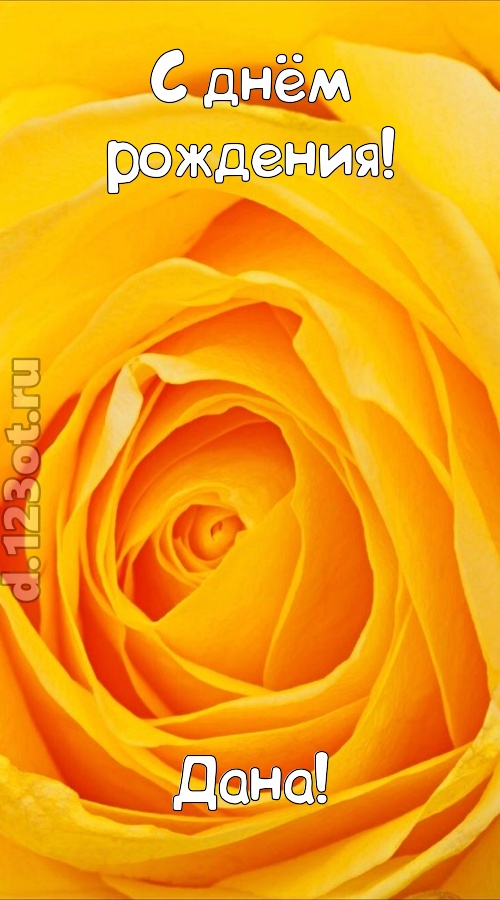 неотразимая открытка с днём рождения дана, скачать онлайн бесплатно на iphone для вацап, поздравление дана
