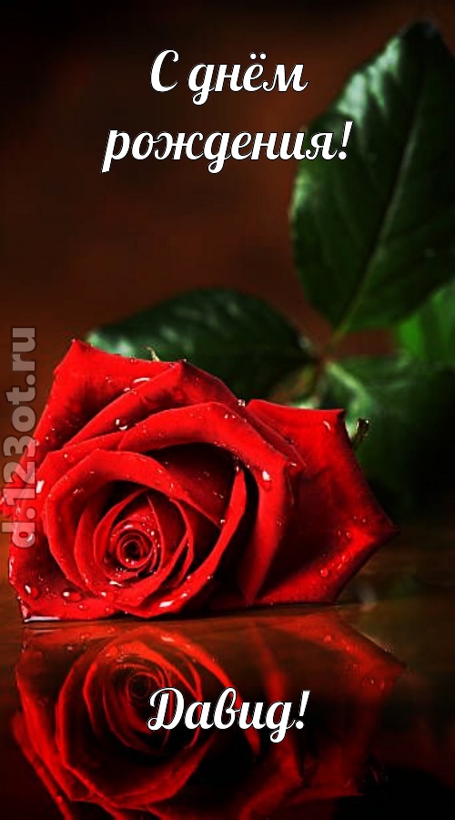 неповторимая открытка с днём рождения давид, скачать онлайн бесплатно на iphone для вацап, поздравление давид