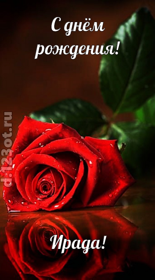 неповторимая открытка с днём рождения ирада, скачать онлайн бесплатно на iphone для вацап, поздравление ирада