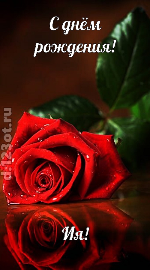 неповторимая открытка с днём рождения ия, скачать онлайн бесплатно на iphone для вацап, поздравление ия