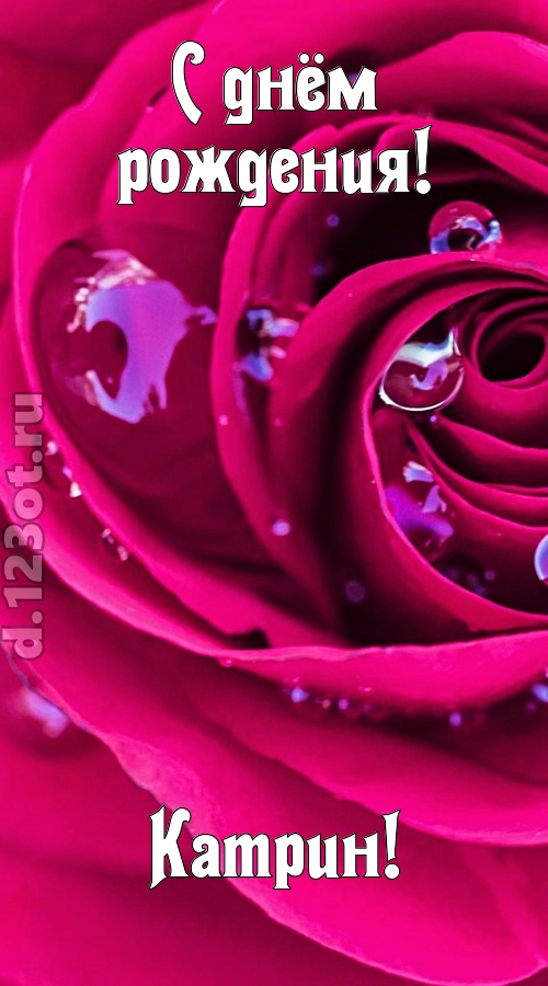 неповторимо интересная открытка с днём рождения катрин, скачать онлайн бесплатно на iphone для вацап, поздравление катрин