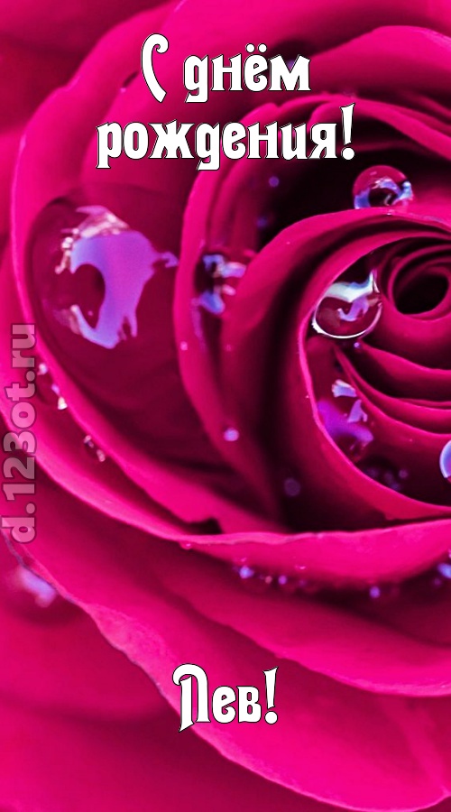 неповторимо интересная открытка с днём рождения лев, скачать онлайн бесплатно на iphone для вацап, поздравление лев