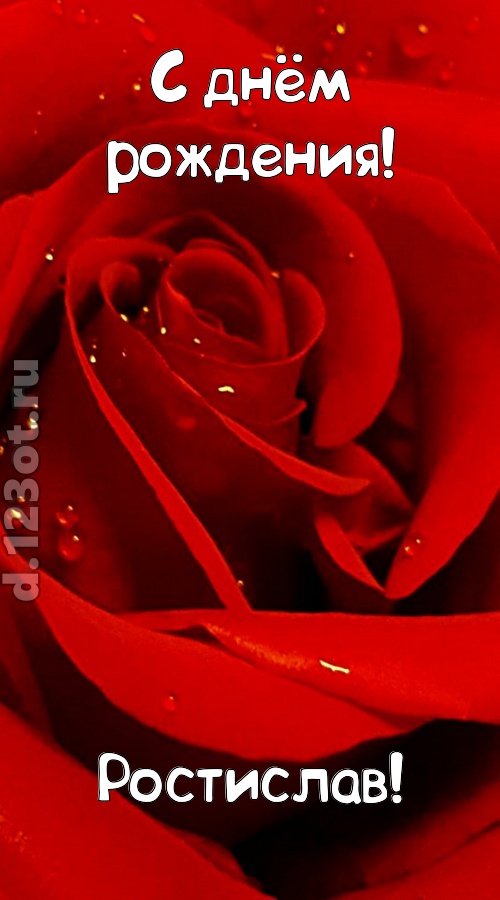 неподкупная открытка с днём рождения ростислав, скачать онлайн бесплатно на iphone для вацап, поздравление ростислав