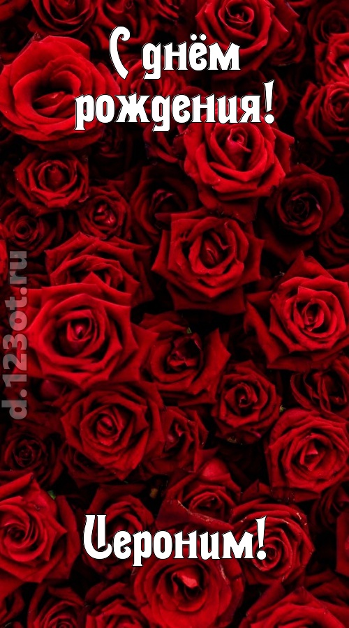 непостижимая открытка с днём рождения иероним, скачать онлайн бесплатно на iphone для вацап, поздравление иероним