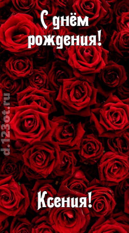 непостижимая открытка с днём рождения ксения, скачать онлайн бесплатно на iphone для вацап, поздравление ксения