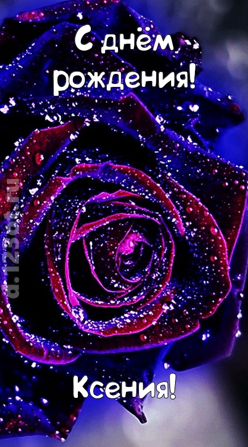 непостоянная открытка с днём рождения ксения, скачать онлайн бесплатно на iphone для вацап, поздравление ксения