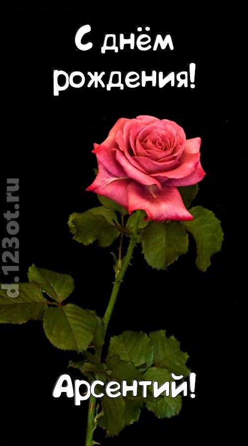 непредсказуемая открытка с днём рождения арсентий, скачать онлайн бесплатно на iphone для вацап, поздравление арсентий