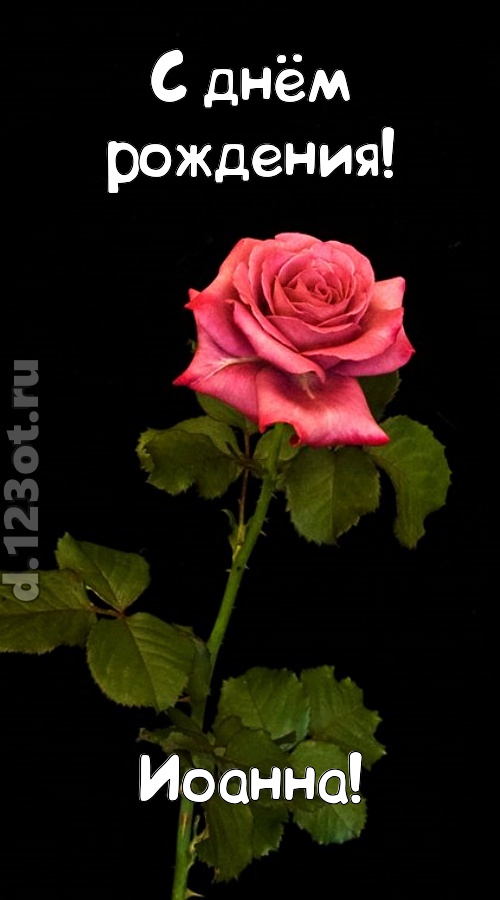 непредсказуемая открытка с днём рождения иоанна, скачать онлайн бесплатно на iphone для вацап, поздравление иоанна