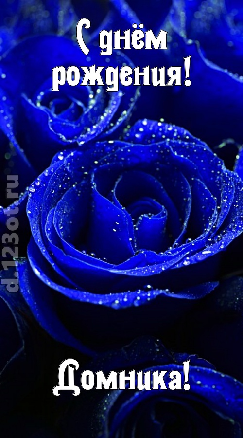 неуловимая открытка с днём рождения домника, скачать онлайн бесплатно на iphone для вацап, поздравление домника