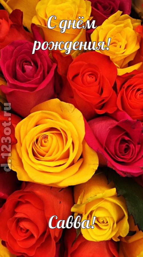 оглушительная открытка с днём рождения савва, скачать онлайн бесплатно на iphone для вацап, поздравление савва