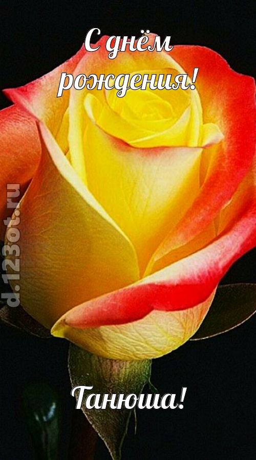 одурманивающая открытка с днём рождения танюша, скачать онлайн бесплатно на iphone для вацап, поздравление танюша