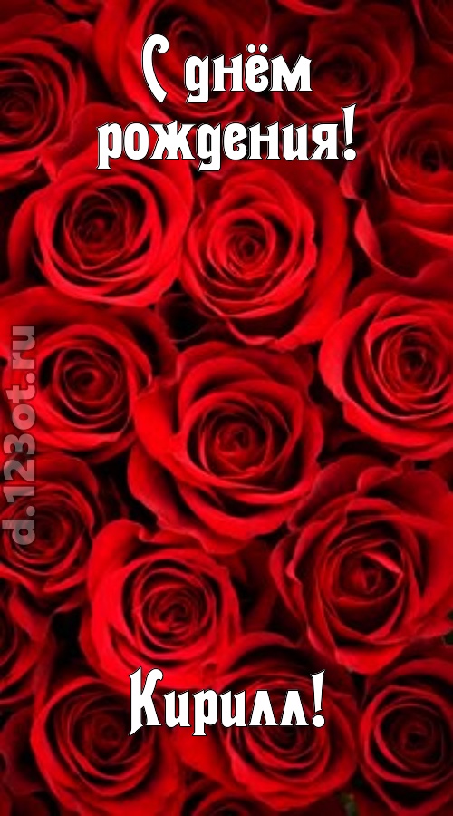 остроумная открытка с днём рождения кирилл, скачать онлайн бесплатно на iphone для вацап, поздравление кирилл