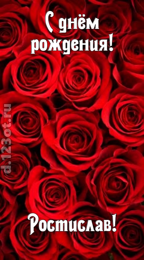 остроумная открытка с днём рождения ростислав, скачать онлайн бесплатно на iphone для вацап, поздравление ростислав