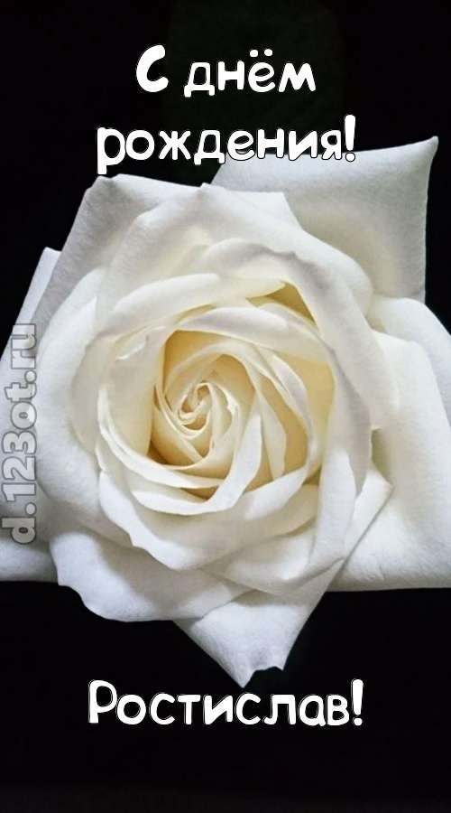 отменная открытка с днём рождения ростислав, скачать онлайн бесплатно на iphone для вацап, поздравление ростислав