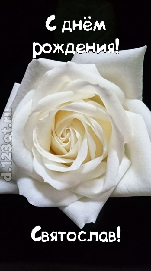 отменная открытка с днём рождения святослав, скачать онлайн бесплатно на iphone для вацап, поздравление святослав