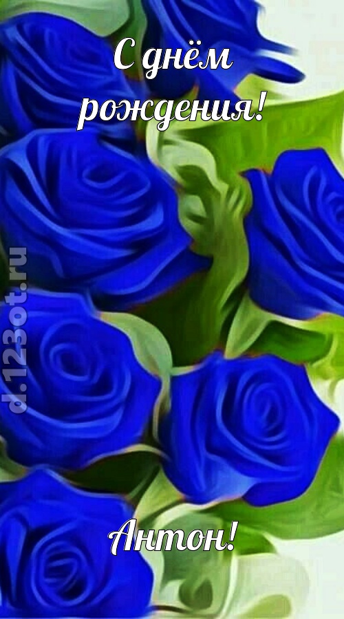 прикольная открытка с днём рождения антон, скачать онлайн бесплатно на iphone для вацап, поздравление антон