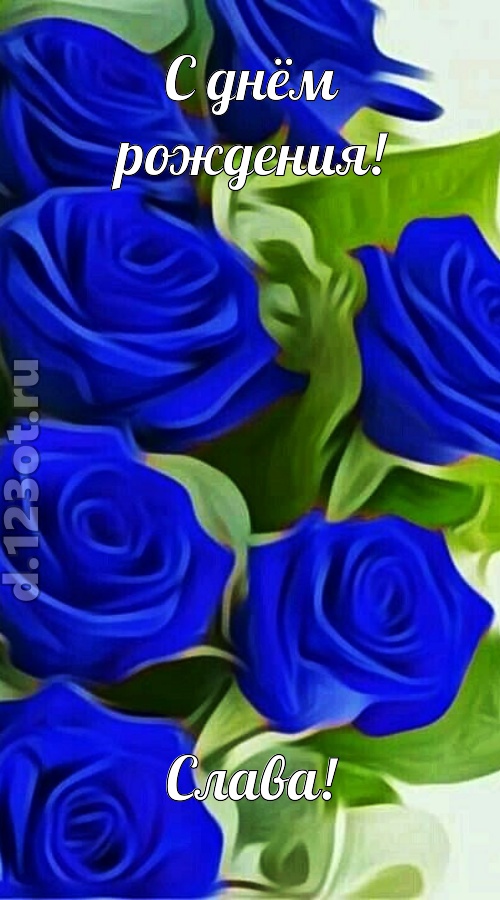 прикольная открытка с днём рождения слава, скачать онлайн бесплатно на iphone для вацап, поздравление слава