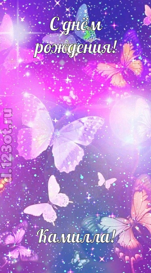 рисковая и к подвигам готовая открытка с днём рождения камилла, скачать онлайн бесплатно на iphone для вацап, поздравление камилла