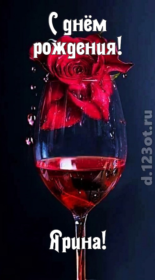 сумасшедшая открытка с днём рождения ярина, скачать онлайн бесплатно на iphone для вацап, поздравление ярина
