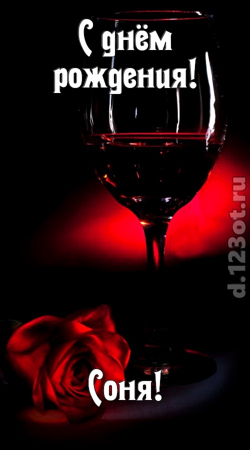 ритмичная открытка с днём рождения соня, скачать онлайн бесплатно на iphone для вацап, поздравление соня