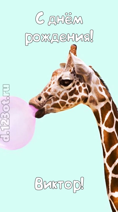 доброжелательная открытка с днём рождения виктор, скачать онлайн бесплатно на iphone для вацап, поздравление виктор