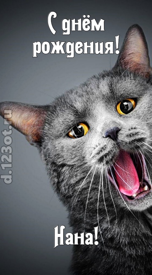 аристократичная открытка с днём рождения нана, скачать онлайн бесплатно на iphone для вацап, поздравление нана