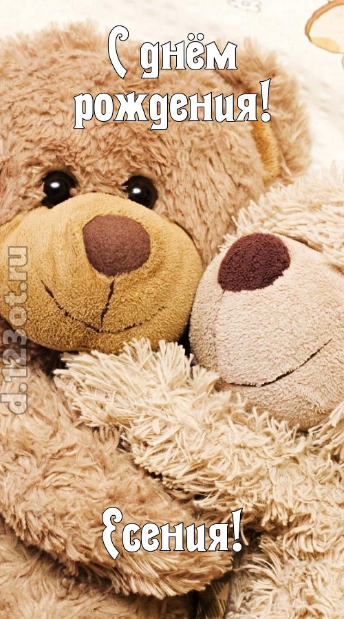 застенчивая открытка с днём рождения есения, скачать онлайн бесплатно на iphone для вацап, поздравление есения
